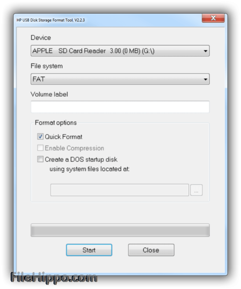 windows 7 usb format tool